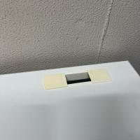 【中古】片袖デスク　ノーブランド　W1200*D700*H700　木天板　ホワイト