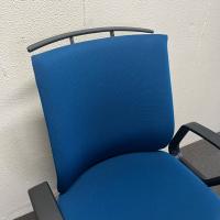 【中古】オフィスチェア　コクヨ　ウィザード3　サークル肘　プルシアンブルー