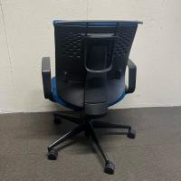 【中古】オフィスチェア　コクヨ　ウィザード3　サークル肘　プルシアンブルー