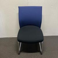 【中古】ミーティングチェア　コクヨ　エクサージュ　ディープマリン/ブラック