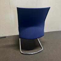 【中古】ミーティングチェア　コクヨ　エクサージュ　ディープマリン/ブラック