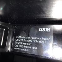 【中古】USM Haller　ハラーテーブル　W1500*D750*H740　木目ブラック