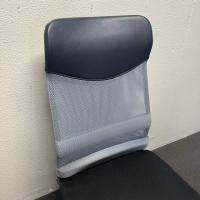 【中古】オフィスチェア　メッシュチェア　ハイバック　メッシュ生地　アッシュグレー