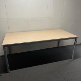 【中古】会議テーブル　オフィスコム　W1800*D900*H720　ナチュラル