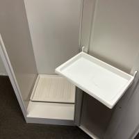 【中古】クリーンロッカー　コクヨ　掃除用具入れ　ナチュラルグレー