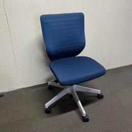 【中古】オフィスチェア　イトーキ　エピオス　ローバック　ネイビーブルー