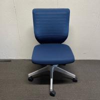 【中古】オフィスチェア　イトーキ　エピオス　ローバック　ネイビーブルー