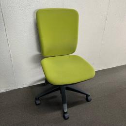 【中古】オフィスチェア　内田洋行　Miチェア　布張り　リーフグリーン