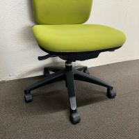 【中古】オフィスチェア　内田洋行　Miチェア　布張り　リーフグリーン