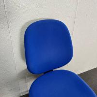 【中古】オフィスチェア　内田洋行　ジャストチェア　ハイバック　ブルー