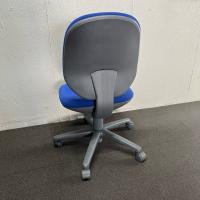 【中古】オフィスチェア　内田洋行　ジャストチェア　ハイバック　ブルー