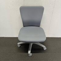 【中古】オフィスチェア　オカムラ　カロッツァチェア　ローバック　布張り　グレー