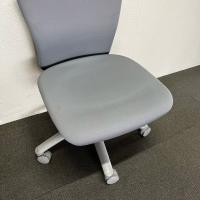 【中古】オフィスチェア　オカムラ　カロッツァチェア　ローバック　布張り　グレー