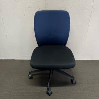 【中古】オフィスチェア　イトーキ　フルゴチェア　布張り　ダークブルー/ブラック