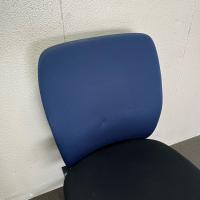 【中古】オフィスチェア　イトーキ　フルゴチェア　布張り　ダークブルー/ブラック