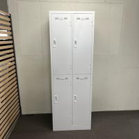 【中古】4人用ロッカー　生興　SLKシリーズ　更衣用ロッカー　ホワイト