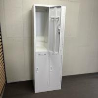 【中古】4人用ロッカー　生興　SLKシリーズ　更衣用ロッカー　ホワイト