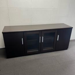 【中古】木製サイドボード　SVPシリーズ　W1720*D443*H705　ダークブラウン