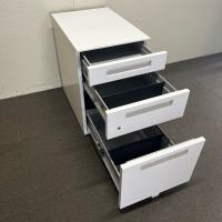 【中古】3段ワゴン　イナバ　ワゴンシリーズ　ホワイト