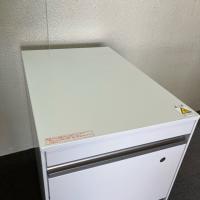 【中古】3段ワゴン　イトーキ　インクルード　ホワイト　ハイタイプ