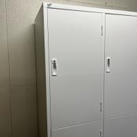 【中古】4人用ロッカー　生興　AKL-W4WS　更衣用ロッカー　ホワイト