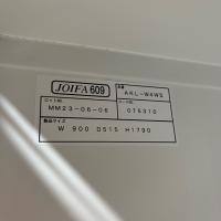 【中古】4人用ロッカー　生興　AKL-W4WS　更衣用ロッカー　ホワイト