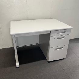 【中古】片袖デスク　コクヨ　BS　W1000*D700*H700　ナチュラルグレー