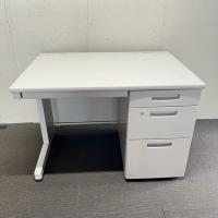 【中古】片袖デスク　コクヨ　BS　W1000*D700*H700　ナチュラルグレー