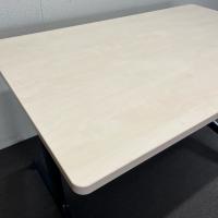 【中古】ミーティングテーブル　コクヨ　T字脚　W1200*D750*H720　ナチュラル/ブラック