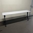 【中古】スタックテーブル　内田洋行　パラグラフシリーズ　W1800*D450*H720　ホワイト