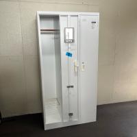 【中古】3人用ロッカー　コクヨ　LKシリーズ　更衣用ロッカー　ホワイト