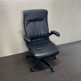 【中古】役員チェア　ジョインテックス　GSX700　PVCレザー　ブラック