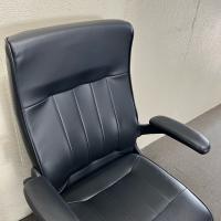 【中古】役員チェア　ジョインテックス　GSX700　PVCレザー　ブラック