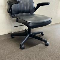【中古】役員チェア　ジョインテックス　GSX700　PVCレザー　ブラック