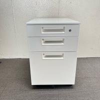 【中古】3段ワゴン　プラス　SHシリーズ　ホワイト