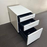 【中古】3段ワゴン　プラス　SHシリーズ　ホワイト