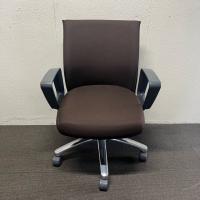 【中古】オフィスチェア　コクヨ　エクサージュチェア　肘付き　ブラウン