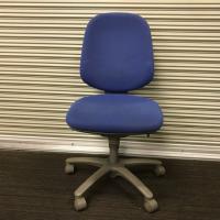 【中古】オフィスチェア　オカムラ　SXシリーズ　ハイバック　布張り　ブルー
