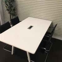 【中古】会議テーブル・チェアセット　Vitra/オカムラ　W1800*D1000　JOINテーブル